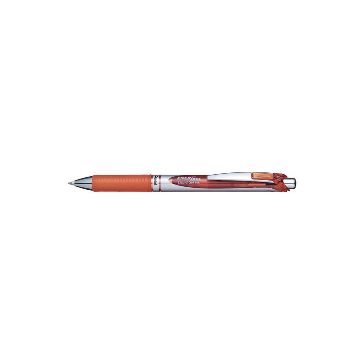 STYLO ENERGEL RETRACTABLE 07 ORANGE