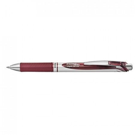 STYLO ENERGEL RETRACTABLE 07 BORDEAUX