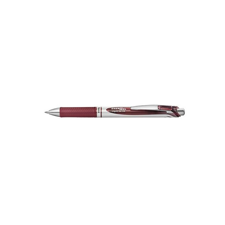 STYLO ENERGEL RETRACTABLE 07 BORDEAUX