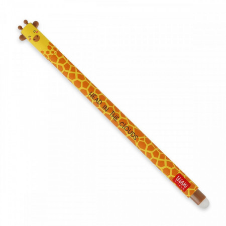 Stylo A ENCRE GEL effaable GIRAFFE