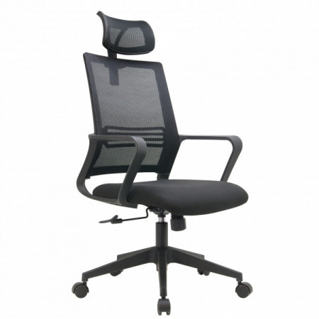 Fauteuil de bureau VEGA avec têtière – Siège ergonomique mesh respirant
