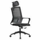 Fauteuil de bureau VEGA avec têtière – Siège ergonomique mesh respirant