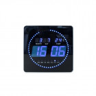 HORLOGE AFFICHAGE LED bleu