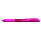 STYLO ROLLER ENCRE GEL - ENERGEL RETRACTABLE - 0,7mm - EPAISSEUR DE TRAIT ROSE