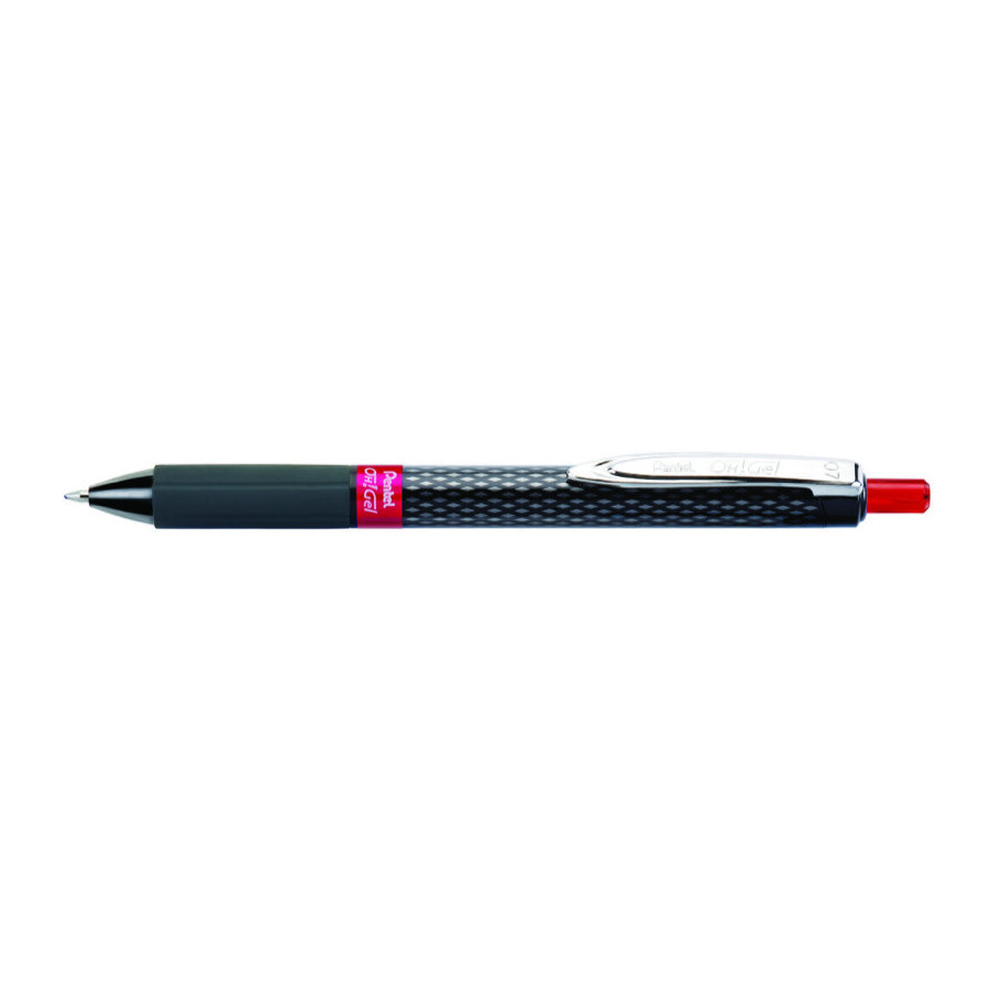 STYLO BILLE - BP-S MATIC RETRACTABLE - 0,7mm - EPAISSEUR DE TRAIT - ROUGE -  BuroStock Guyane