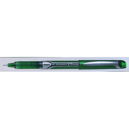 STYLO ROLLER ENCRE LIQUIDE - V7 Grip - 0,7mm - EPAISSEUR DE TRAIT - VERT