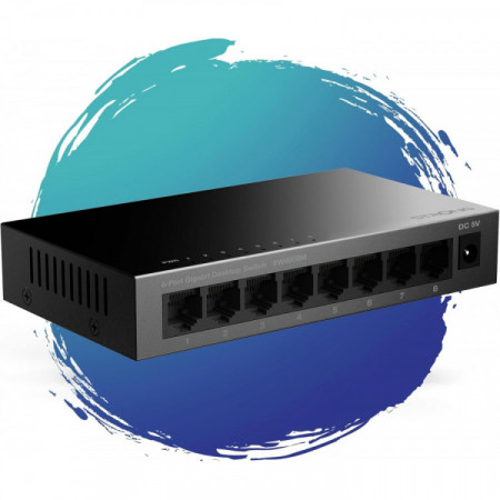 SWITCH 8-PORT GIGABIT