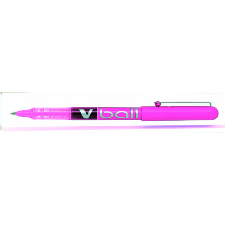 STYLO ROLLER ENCRE LIQUIDE - VBALL 0,5 - 0,5mm - EPAISSEUR DE TRAIT - ROSE