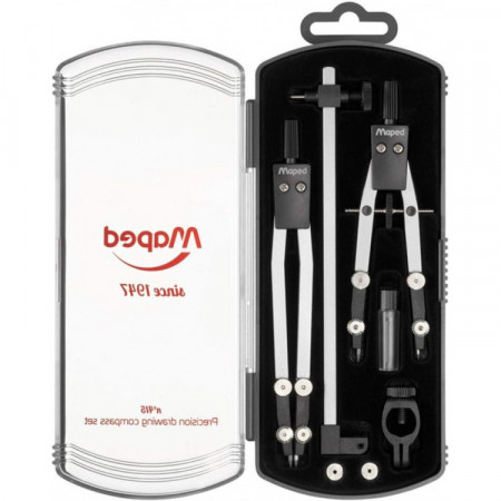 COFFRET COMPAS PRECISION 5PCES