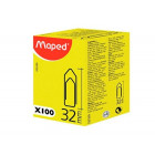 ATTACHE LETTRES MEDIUM 32MM X100 BTE