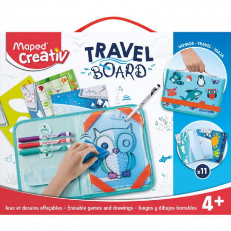 JEUX& DESSINS ARDOISE TRANSPARENTE