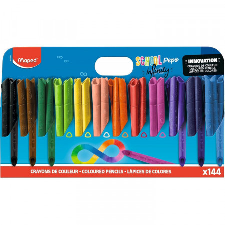 CRAYONS INFINITY SCHOOL PACK X144