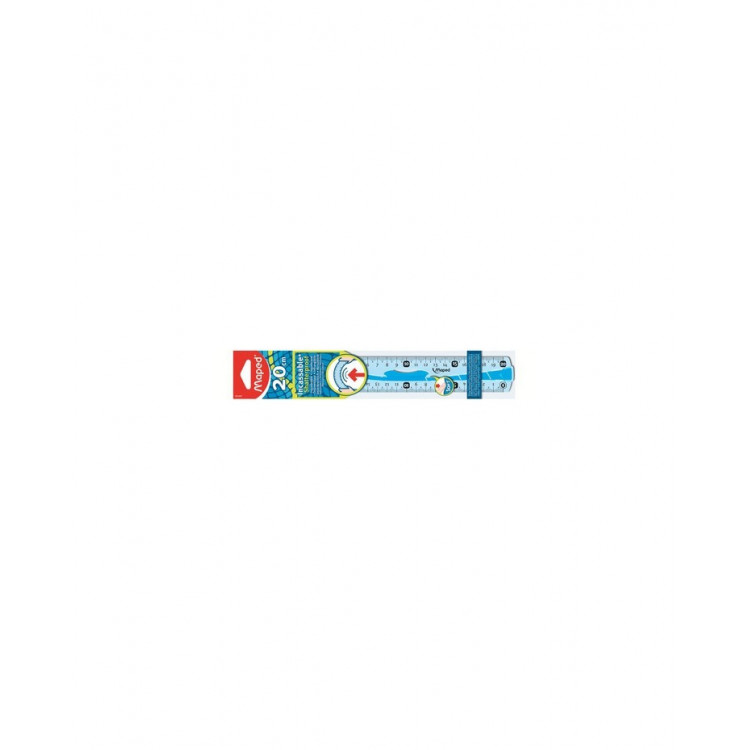 REGLE DOUBLE DECIMETRE INCASSABLE