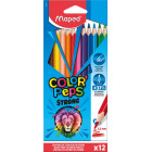 CRAYON COUL. COLORPEPS STRONG PLAST. X12