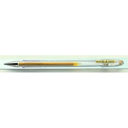 STYLO G-1 GRIP - 1,0mm - EPAISSEUR DE TRAIT - OR