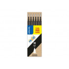 LOT X6 RECHARGES FRIXION NOIR PTE MOYENNE