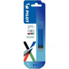 BLISTER 4 RECH. FRIXION BALL 4C BLEU