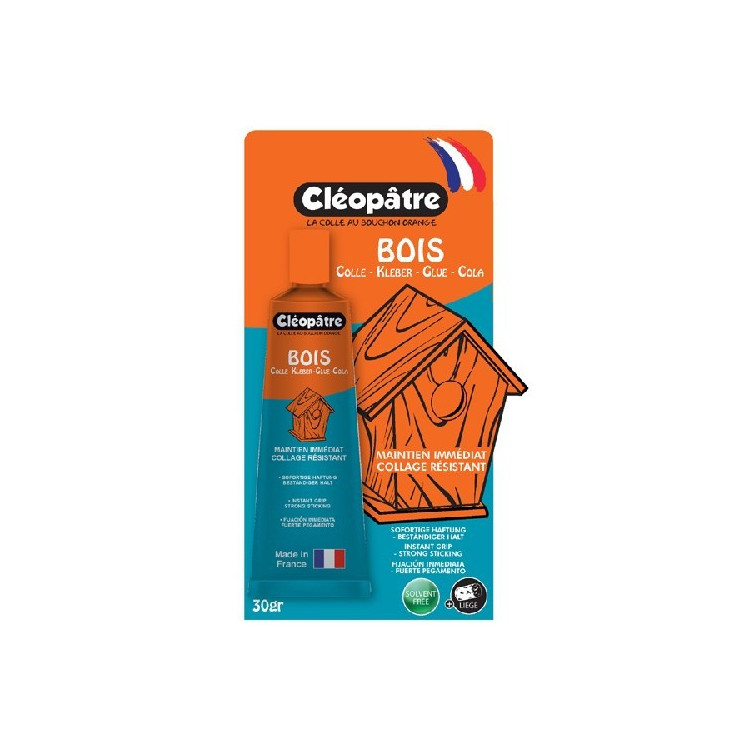 COLLE BOIS « CLEO’TECH »TUBE ALU 30 GR