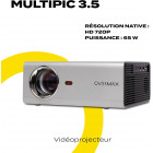 VIDEO PROJECTEUR OVERMAX 2200 LUMENS
