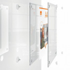 PORTE-AFFICHE A4 MURAL ACRY TRANSP AMOV
