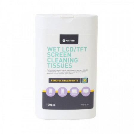 Lingette nettoyante pré-humidifiée 100PCS