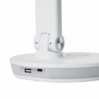 Lampe de bureau PLATINET RVB 12W avec port USB – Lumière personnalisée et design moderne