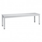 BANC ASSISE MELAMINEE 1200X420X290 GRIS