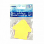 BLOC NOTE REPOS. FLECHE ASS 70X70MM