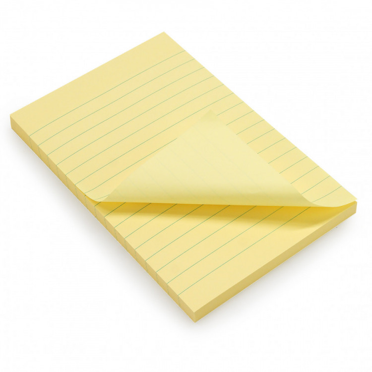 NOTE REPO JAUNE 100F 98X150MM