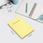 NOTE REPO JAUNE 100F 98X150MM