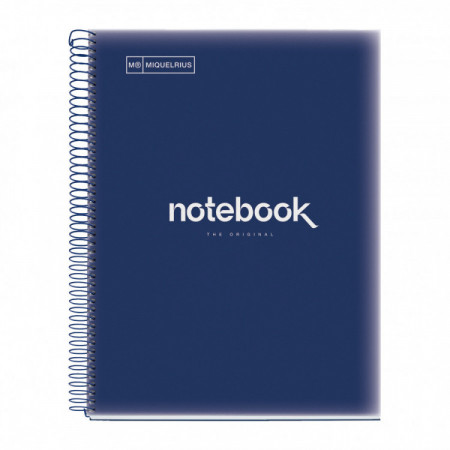 NOTEBOOK spirale A4 PP EMOTION MARIN 80F