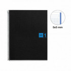 NOTEBOOK spirale A4 PP BLEU 80F