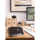 NOTEBOOK spirale A4 PP BLEU 80F