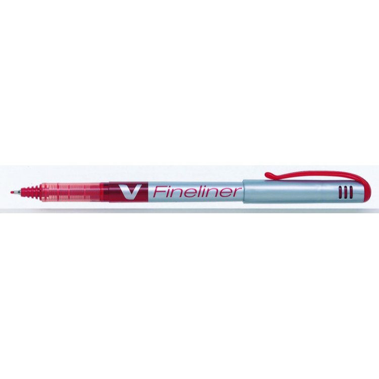 FEUTRES - V-FINELINER - 1,2mm - EPAISSEUR DE TRAIT - ROUGE