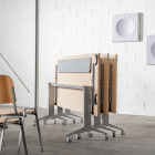 Table ROTATION rabattable – Plateau Hêtre