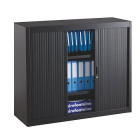 Armoire à rideaux basse 120x100 cm Anthracite