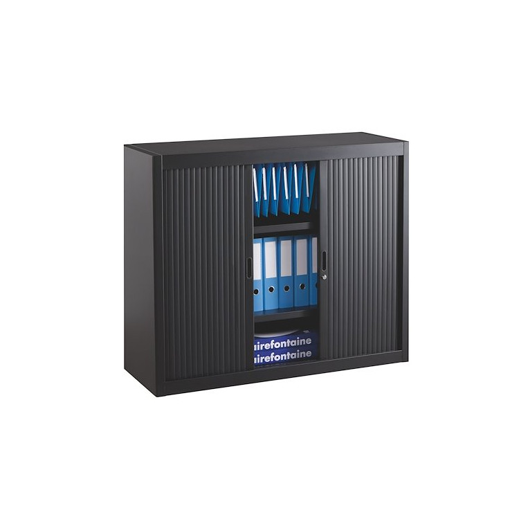 Armoire à rideaux basse 120x100 cm Anthracite