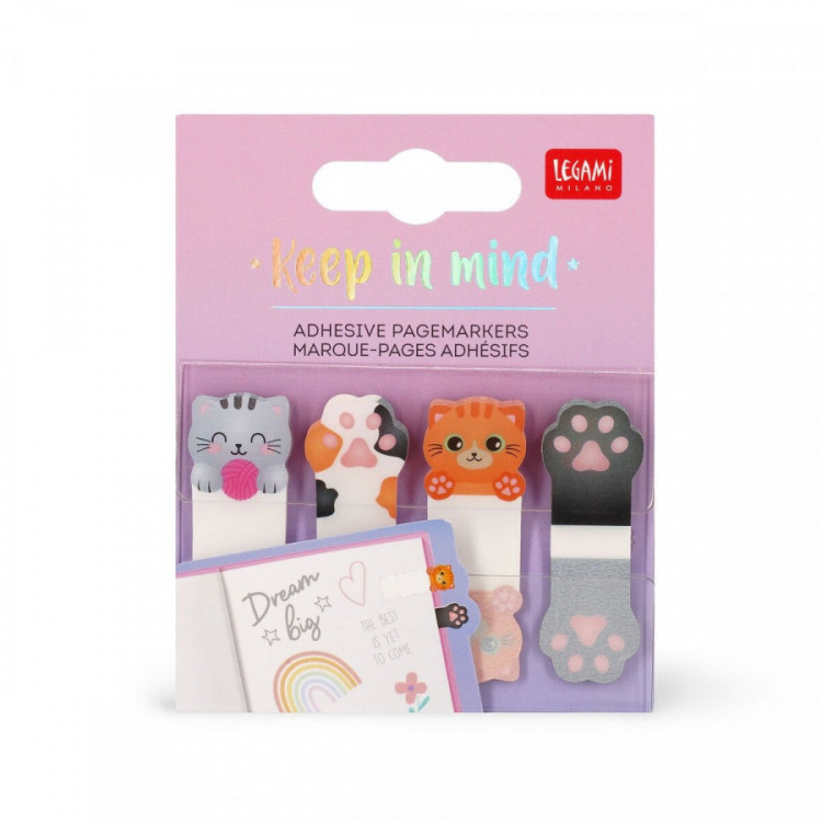 Marque-pages adhésifs Kitty 12P