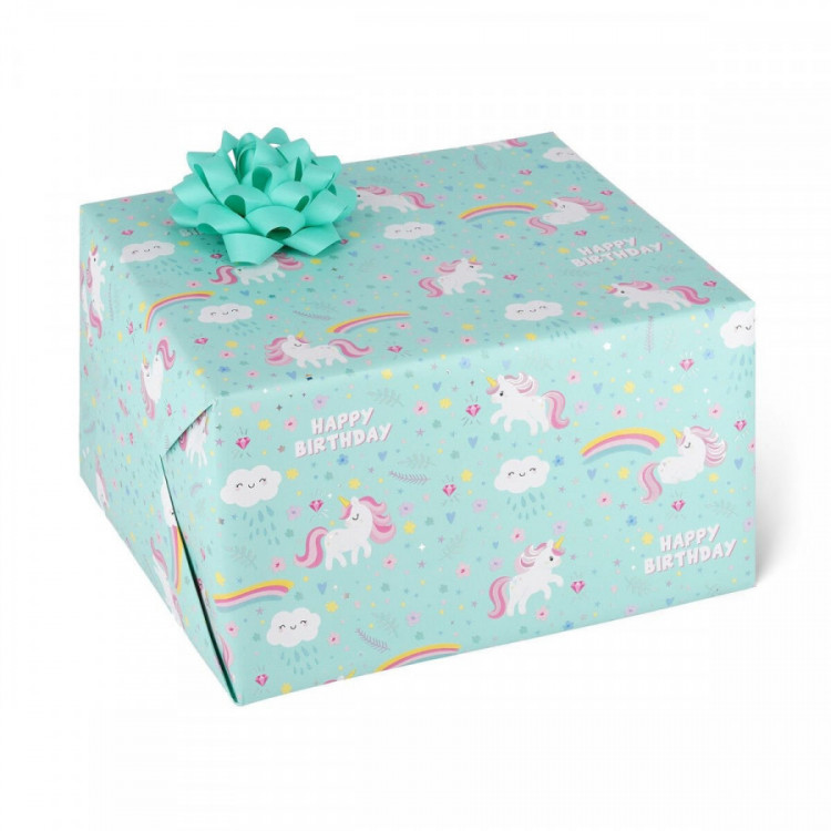Papier Cadeau Licorne