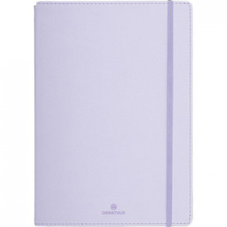 CARNET A5 LIGNE CARMEN MAUVE