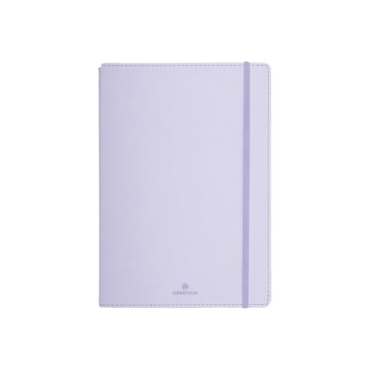 CARNET A5 LIGNE CARMEN MAUVE