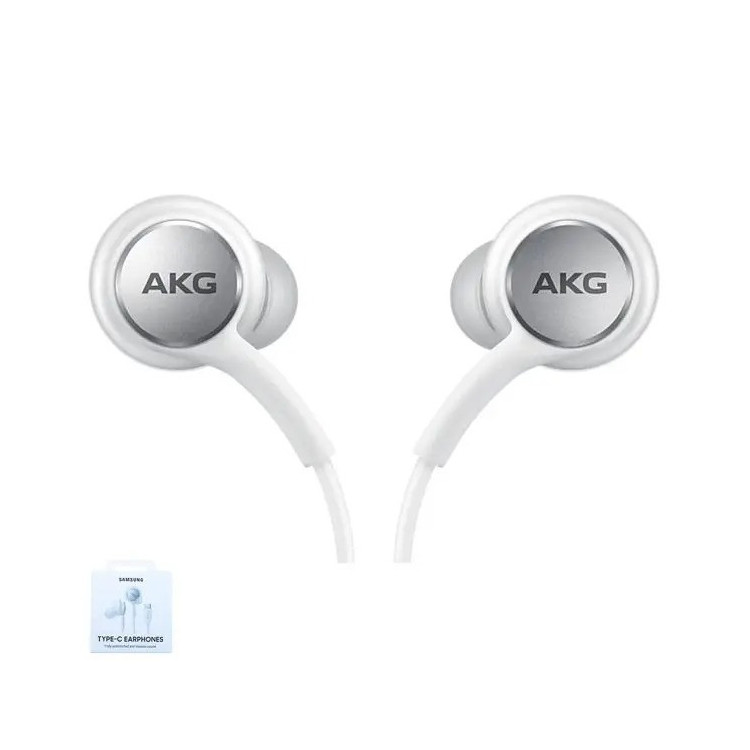 Écouteurs Samsung FILAIRE USB-C AKG BLANC