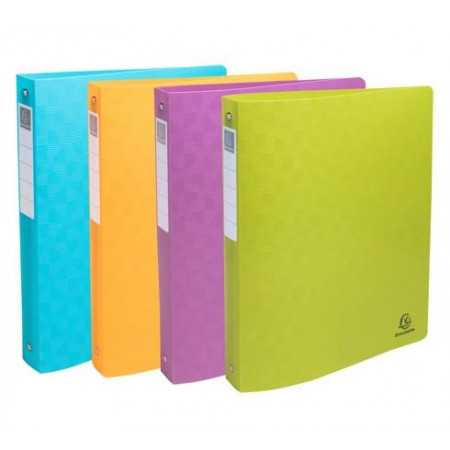 Classeur 4an 30mm PP A4 Pop'NCo coul.as