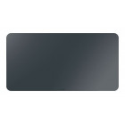 SOUS MAIN CUIR 70X36CM GRIS FONCE