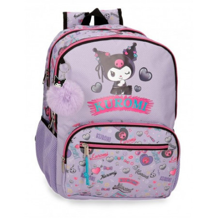Sac Ã&nbsp; dos adapt. 44cm 2C Kuromi RÃ©tro Pop