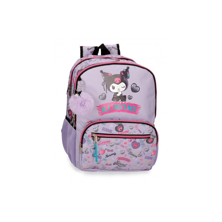 Sac Ã&nbsp; dos adapt. 44cm 2C Kuromi RÃ©tro Pop