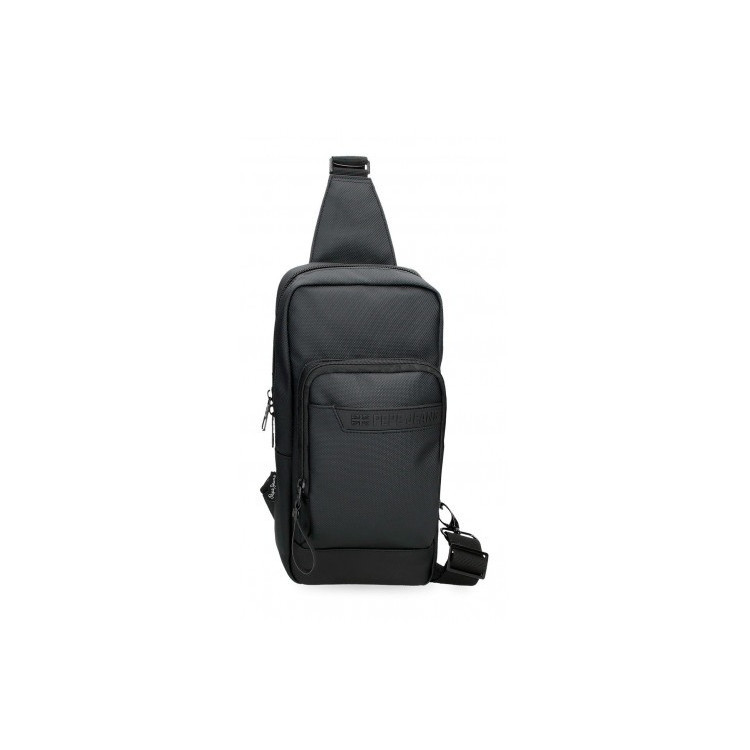 Sac bandouliÃ¨re 31cm PJL Dorking Noir