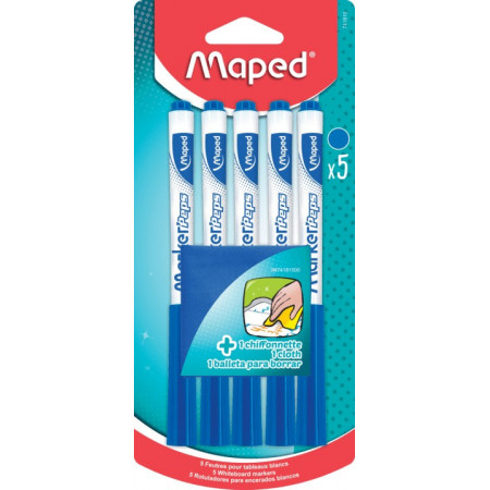 MARKER EFF A SEC BLEU X5 +CHIFFON