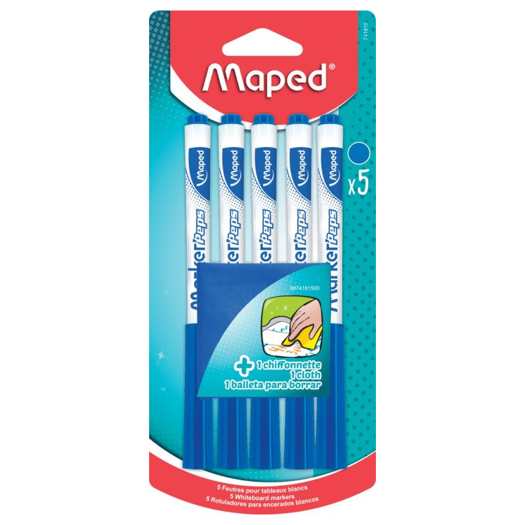 MARKER EFF A SEC BLEU X5 +CHIFFON