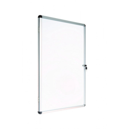 VITRINE EXT ALU 8 FLES 8,5X101,2X73,2cm PORTE BATTANTE